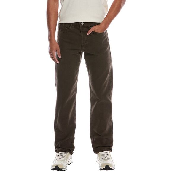 Frame Denim Mens  The Straight Dark Chocolate Jean, Brown - Picture 1 of 3